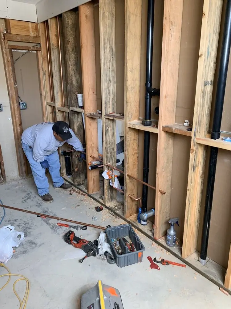 Commercial rough-in plumbing for Gas Line Repair in The Island at Ocotillo